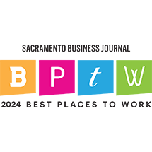 Sacramento Business Journal Best Places to Work Award 2024